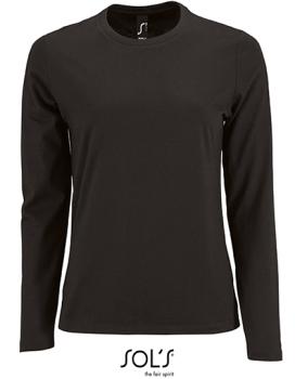 Women´s Long Sleeve T-Shirt Imperial inkl. Kyocera-Logo-Druck