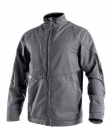 DASSY® Atom Arbeitsjacke bestickt ( anthrazitgrau/schwarz )