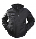 DASSY® Austin Canvas Winterjacke bestickt ( schwarz )