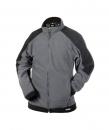 DASSY® KAZAN ZWEIFARBIGE FLEECEJACKE WOMEN bestickt ( grau/schwarz )